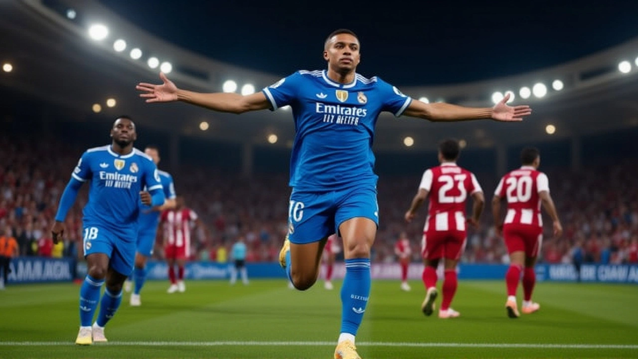 Mbappé’s Four-Goal Masterclass Propels Real Madrid to 4-3 Win Over Olympiacos