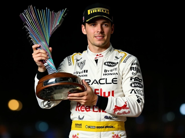 Max Verstappen Wins Historic 1100th F1 Race in Las Vegas, Leclerc Second